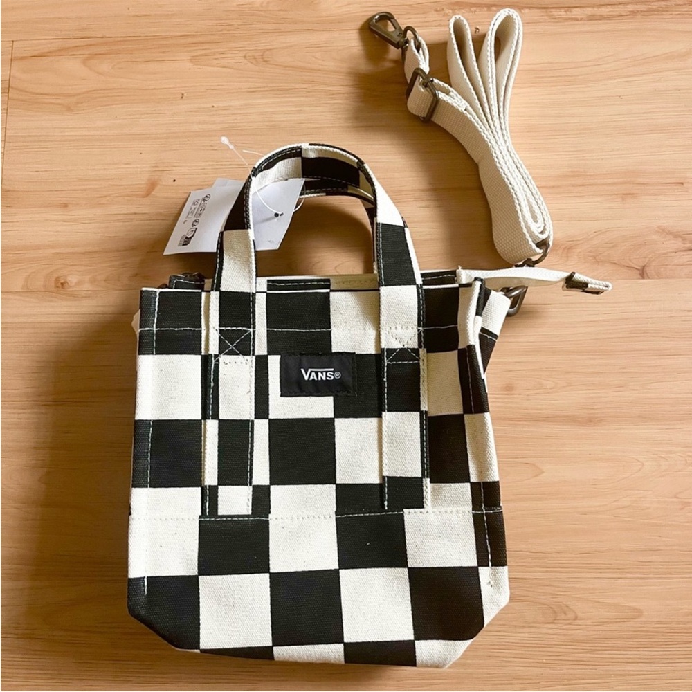 Vans Lil Pergs Checkerboard Tote Bag - Picture 5 of 11